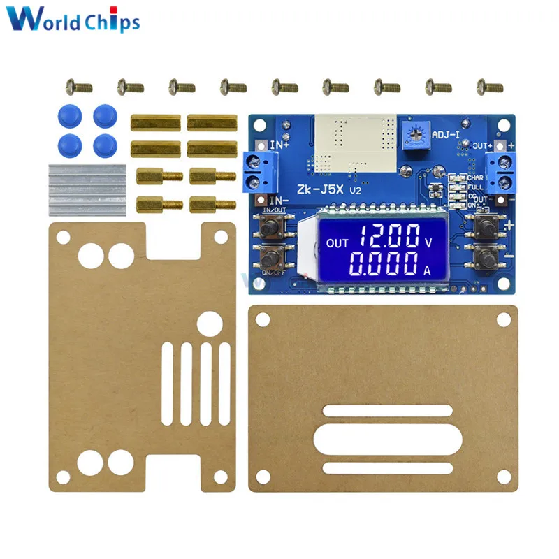 Понижающий преобразователь 12V 5V DC 6,5 V-36 V 12V 24V Шаг вниз DC/DC 1,2 V-32 V 5V трансформатор редуктор Питание модуль с Чехол