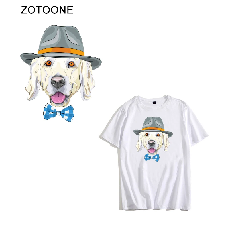 Термоклейкие нашивки ZOTOONE футболка сделай сам одежда с принтом собаки Виниловая