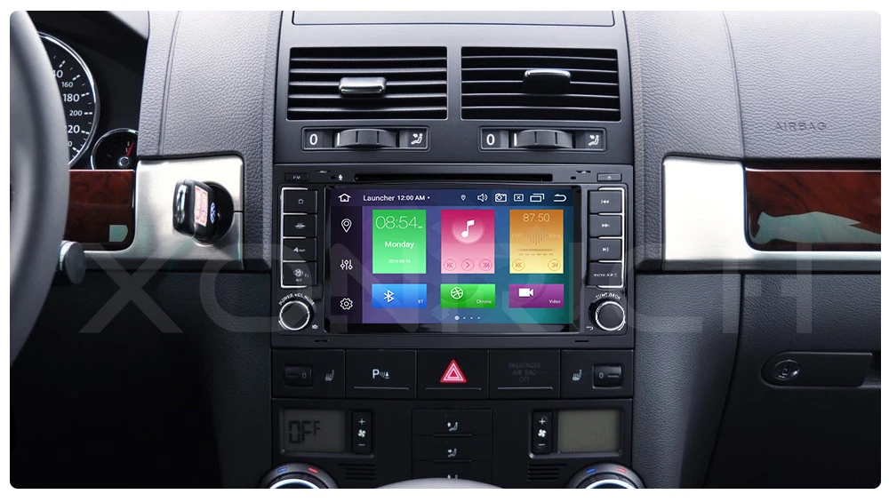 8 ядро ips DSP 4 Гб 64 Гб 2 Din Android 9,0 Автомобильный DVD плеер для VW/Volkswagen Touareg/транспортер T5 2004-2011 Мультимедиа gps радио