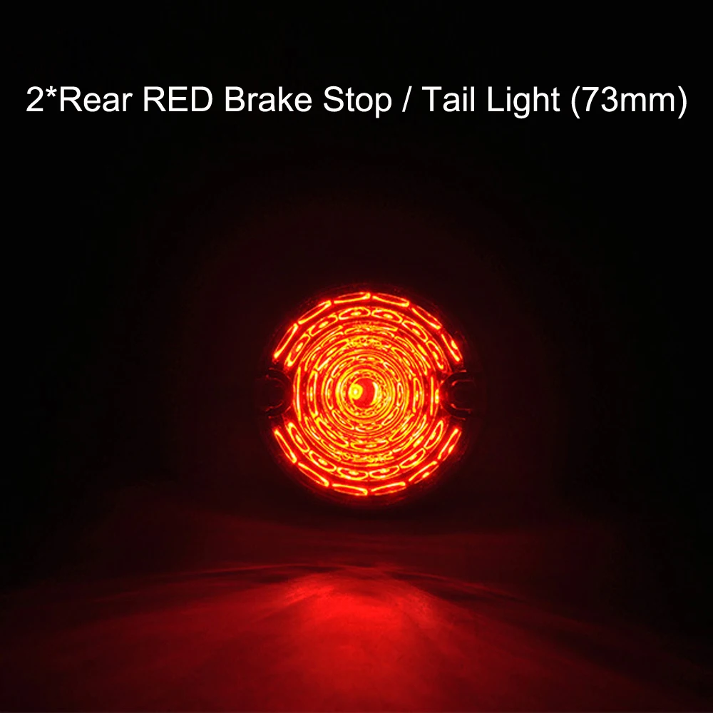 8 шт. для Land Rover Defender 90 110 копченые линзы светодиодный красный стоп светильник s