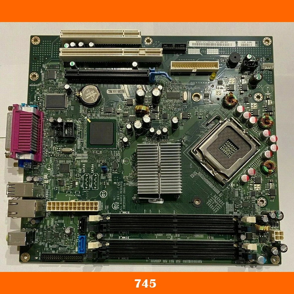 

Desktop Mainboard for DELL 745 DT MM599 HP962 RF705 NX183 Motherboard Fully Tested