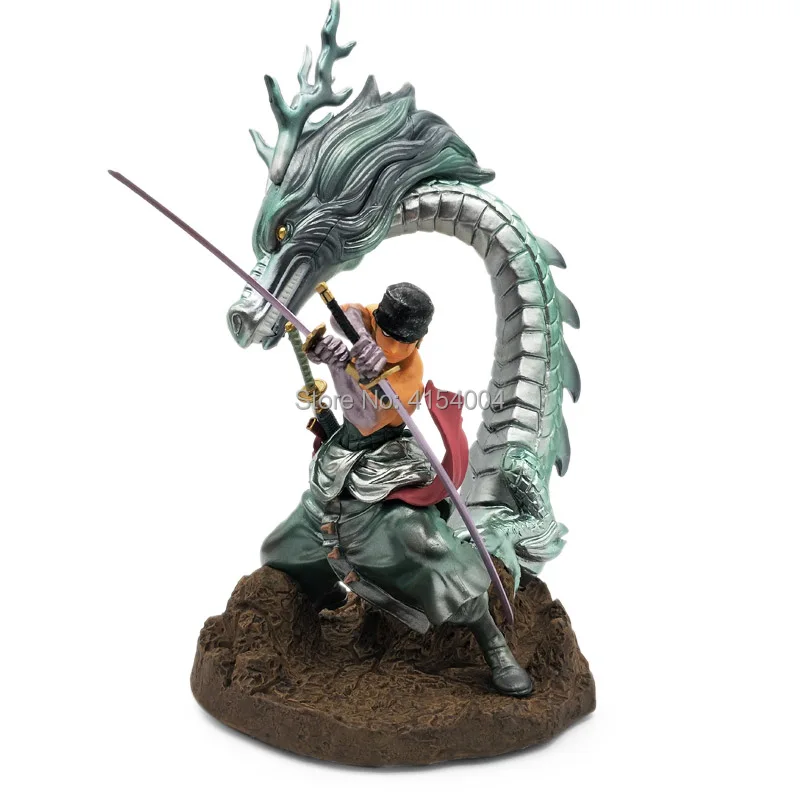 Новинка, цельный портрет пиратов, Roronoa Zoro драконов, GK, ПВХ фигурка, статуя, модель, игрушки, куклы