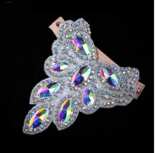 Женский костюм для восточных танцев украшение тела из страз ног аксессуар танца