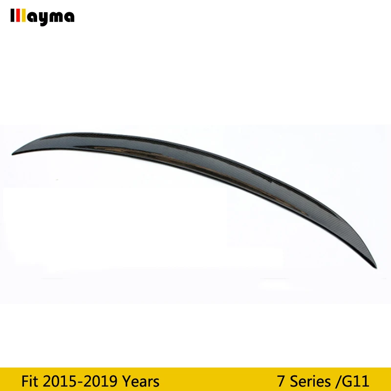 Стильный спойлер для заднего багажника из углеродного волокна BMW 7 серии 730i 740i 750i