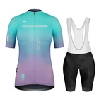 Женская велосипедная Джерси 2021, комплект дышащей велосипедной одежды для активного отдыха, Быстросохнущий гоночный Спорт, Mtb, велосипедный жилет, велосипедная форма, Триатлон