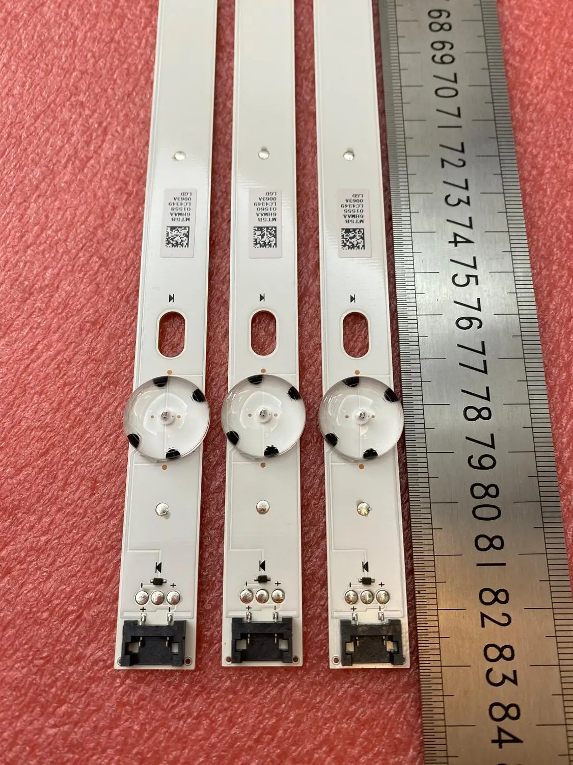 Светодиодный лента (3) для LG 43UJ631V 43uk6090 43UK6200 43UK6300PLB 43UJ6050 43UJ6300 43LJ614V 43LJ5500 43LJ510V 43LJ541V