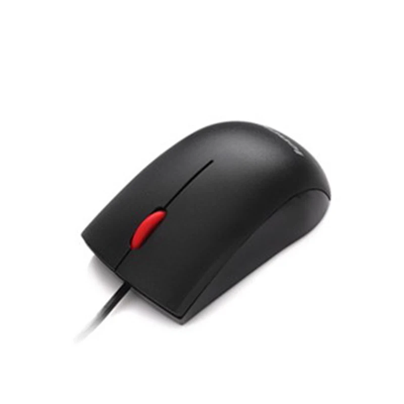 Lenovo Mouse M120Pro 1000 точек/дюйм Проводная Красная резиновая роликовая оптическая мышь