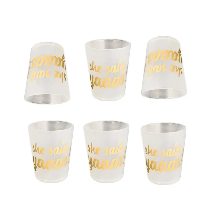 5 шт./компл. свадебное украшение игра куриная ночь чашка для напитков сделай сам