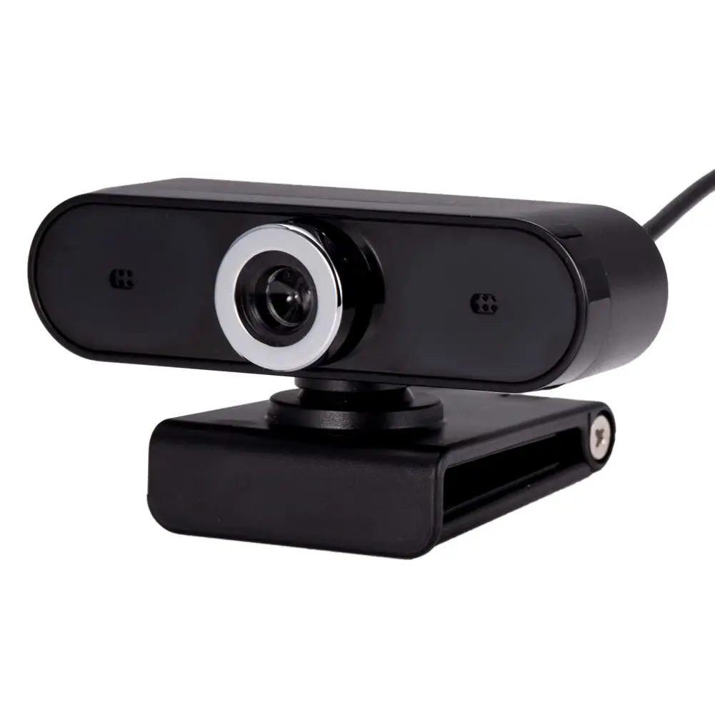 

Mini Camera HD Online Lesson USB Camera Built-in Sound Absorption Noise Reduction Microphone 360 Degree Rotation Camera