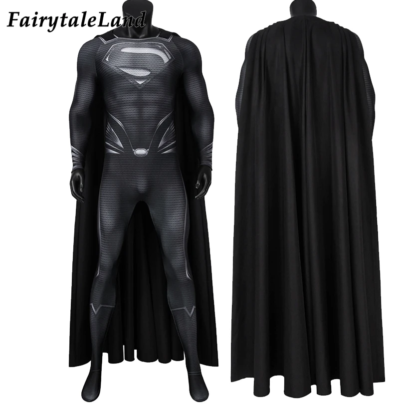 Костюм супергероя справедливости для косплея комбинезон с принтом на Хэллоуин