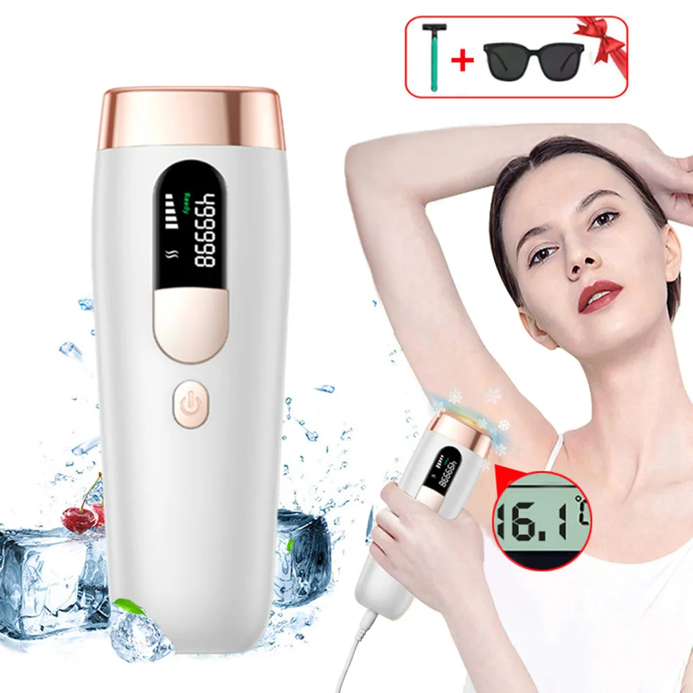 

IPL Laser Hair Removal For Women Bikini Body Facial Face Hair Remover Devices Painless Permanant IPL Laser Epilator Machine