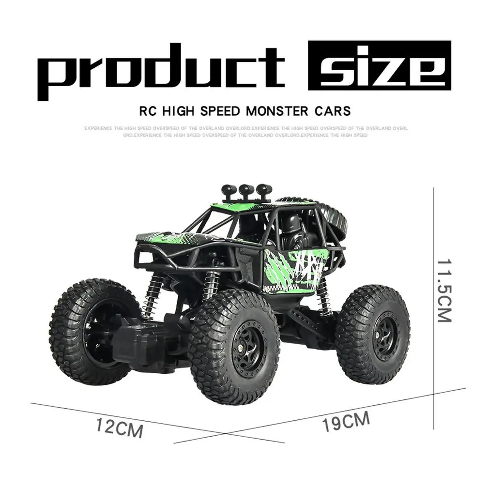1/20 Масштаб 2,4 ГГц 4WD высокая скорость RC Гусеничный альпинист Багги внедорожный Рок Водонепроницаемый RC пульт дистанционного управления модель автомобиля RTR RC игрушки хобби