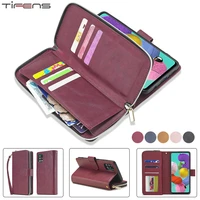 zipper wallet leather case for samsung galaxy a52 a51 a72 a71 a82 a32 a12 a31 a41 a21 a02 a50 a70 a30 a20 ea10 s flip card cover