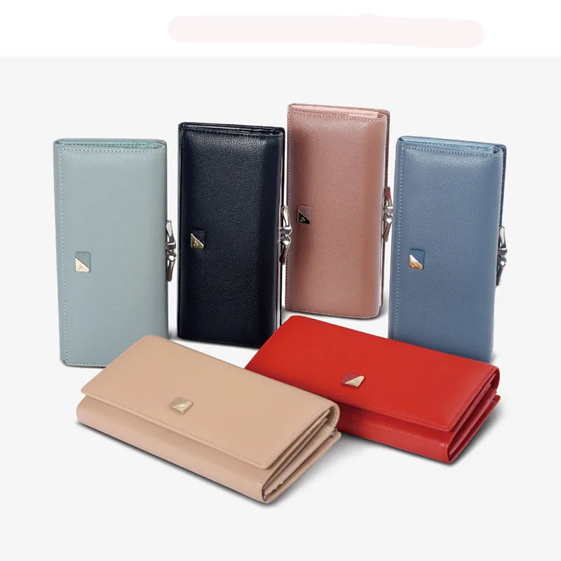Женский кошелек Carteiras Feminina Роскошный Carteira Inteligente Portafoglio Portefeuille Femme Luxe | Багаж и