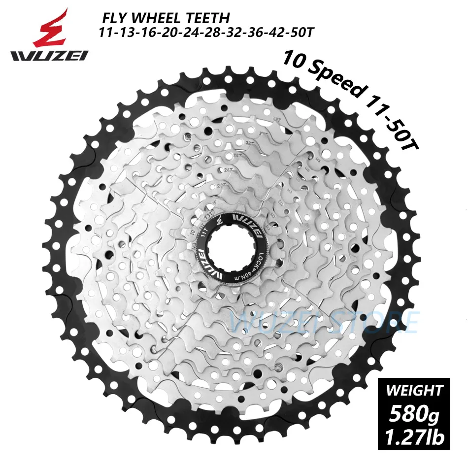 

SENSAH-Mountain Bike Crank Set, Crank Set, Bicycle Gear Shift, 11-42 / 46 / 50T, Flywheel Cassette, 1X10S M6000