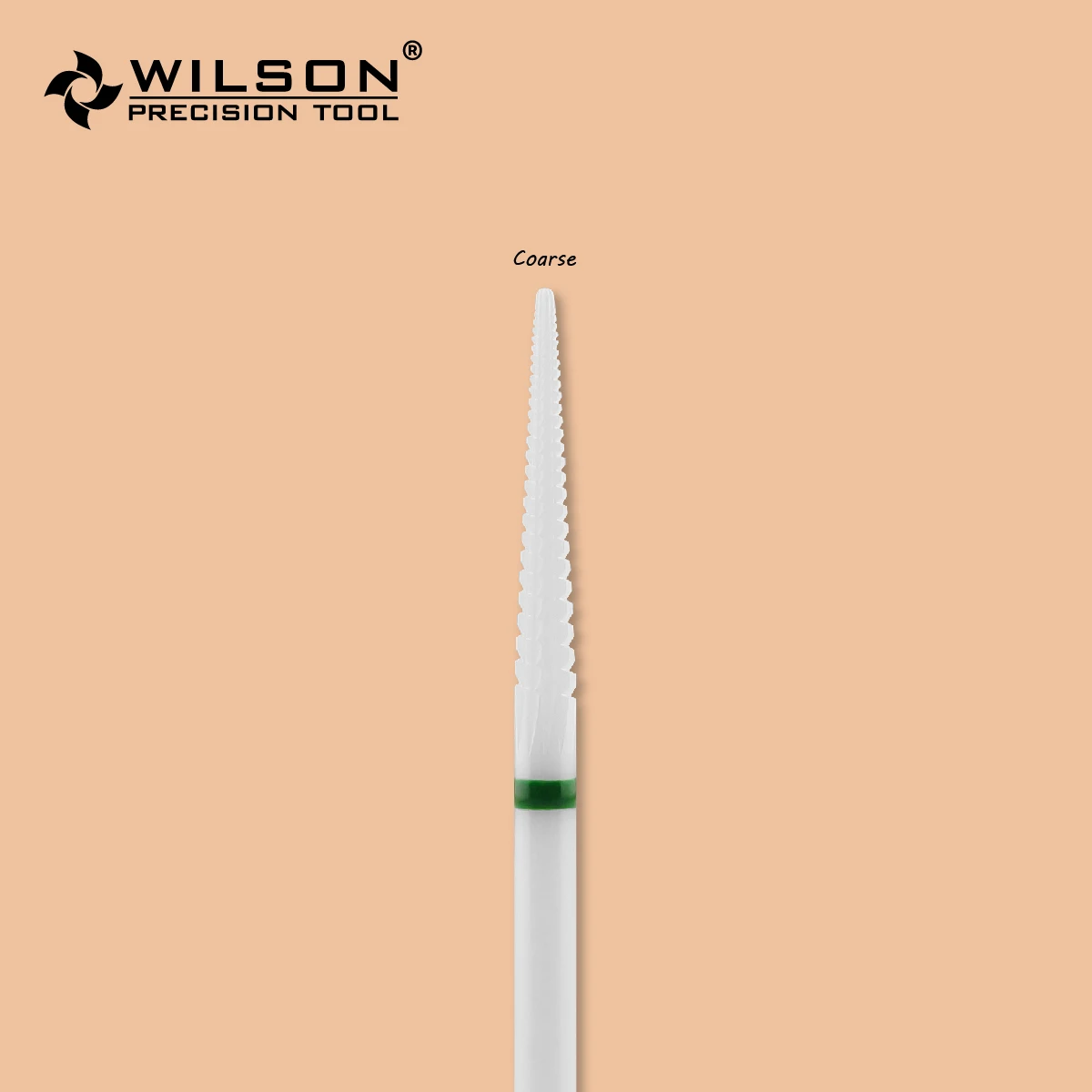 WilsonDental боры конической формы-2 3 мм-спиральная резка-белые твердые циркониевые