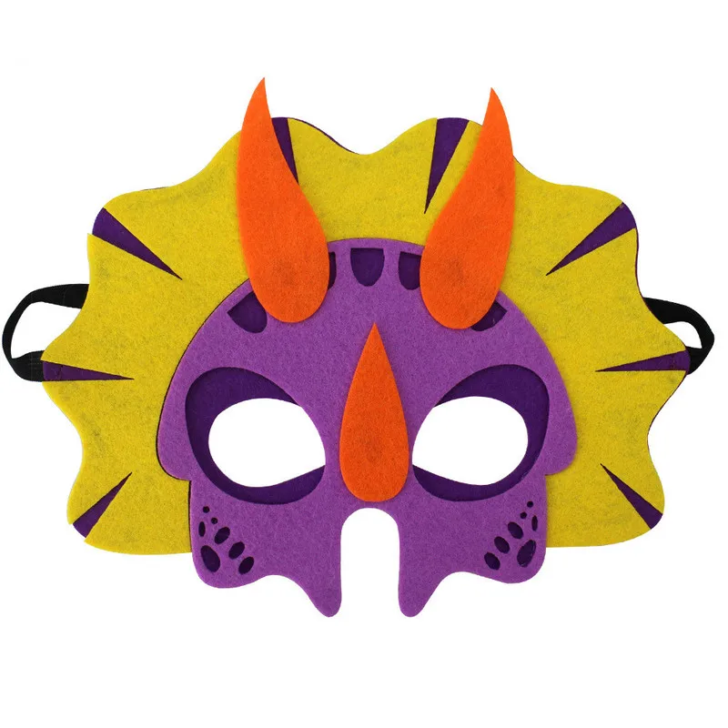 Маска динозавра на лицо для мальчиков и девочек тематическая маска костюм день