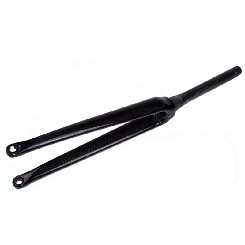 

SPOMANN Carbon Fiber Bicycle Front Fork 700C Cylindrical Front Fork with Cylindrical Axle Accessories