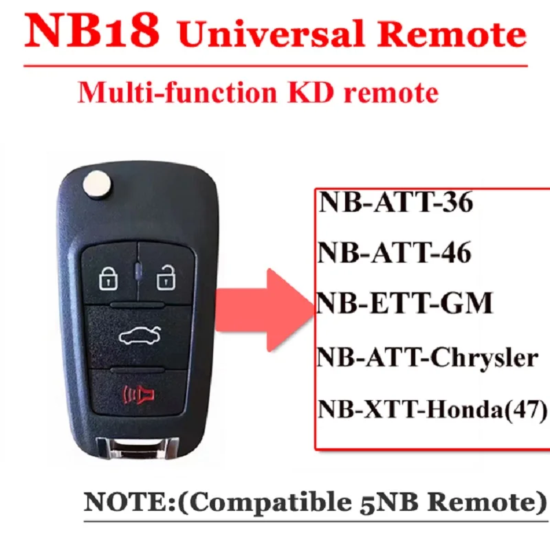 Универсальный многофункциональный пульт дистанционного управления KEYDIY NB18 с 3