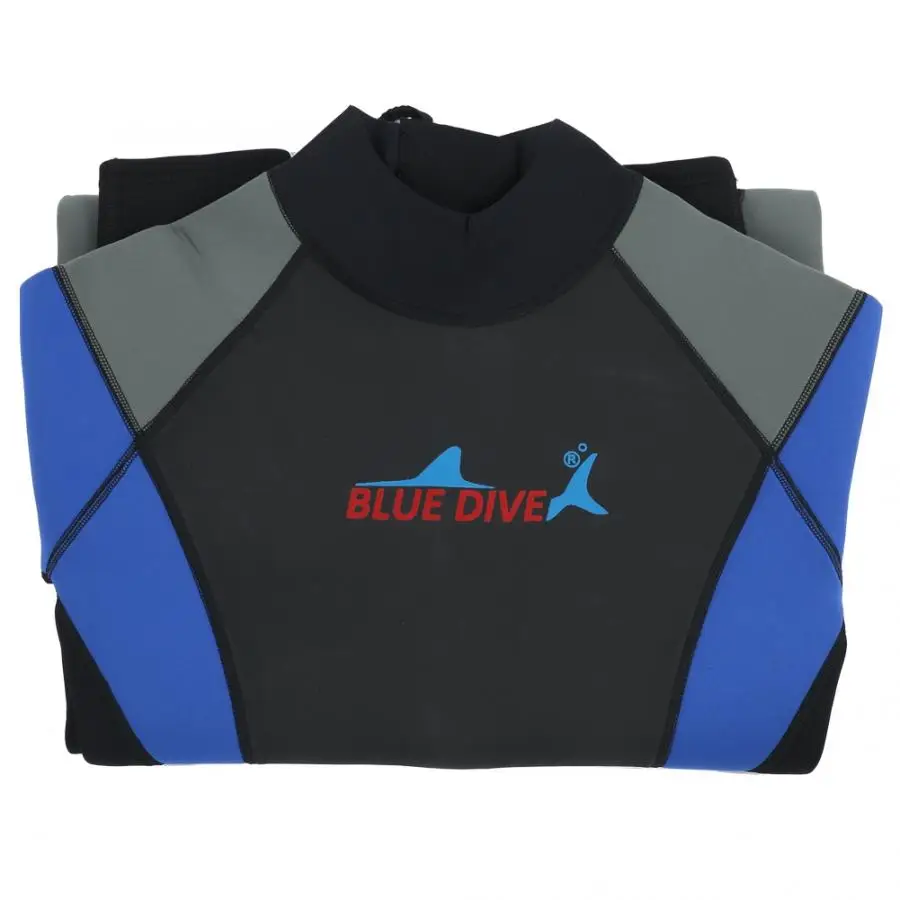Diving Suit Full Bodysuit Wetsuit 3mm Neoprene Stretchy Swimming Long Sleeve Keep Warm Sunscreen Snorkeling Wet | Спорт и