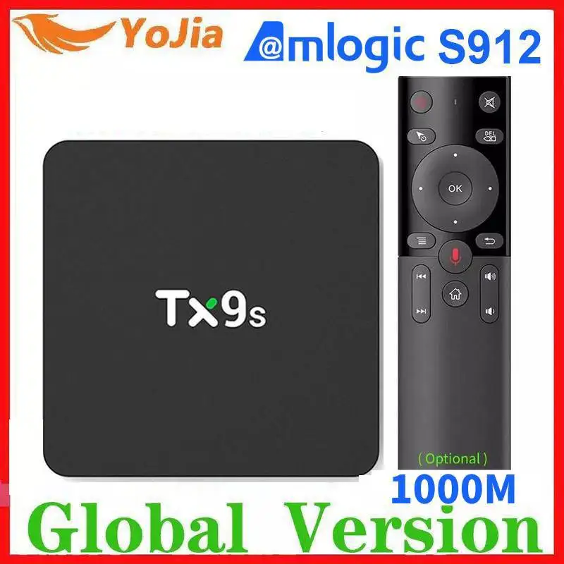 Приставка Смарт ТВ Amlogic S912 TX9S Android 8 ядер 2 4 ГГц Wi Fi|ТВ-приставки и медиаплееры| |