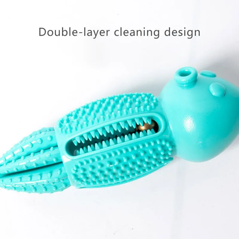 

Pet Dog Chew Molars And Leaks The Food Ball To Clean Toys Silica Toy Dental Care Doggy Chewers Pet Supplies