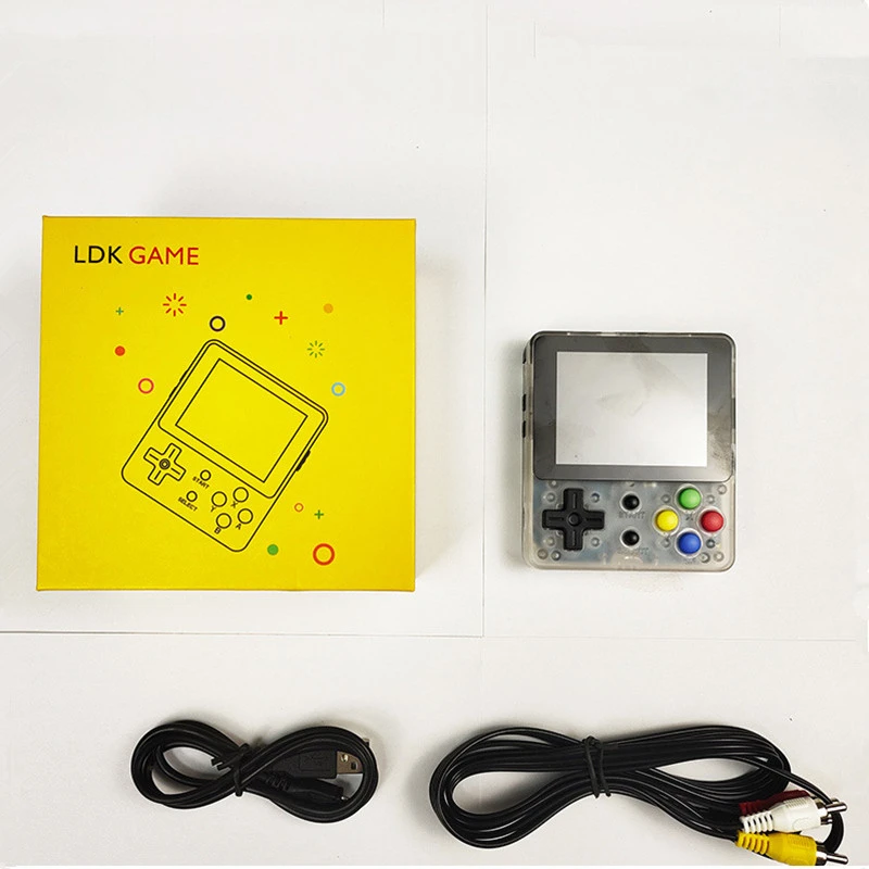 Мини LDK Портативная игровая приставка 2,6 дюйма Ностальгическая семейная детская телевизионная видео ретро консоль в наличии.
