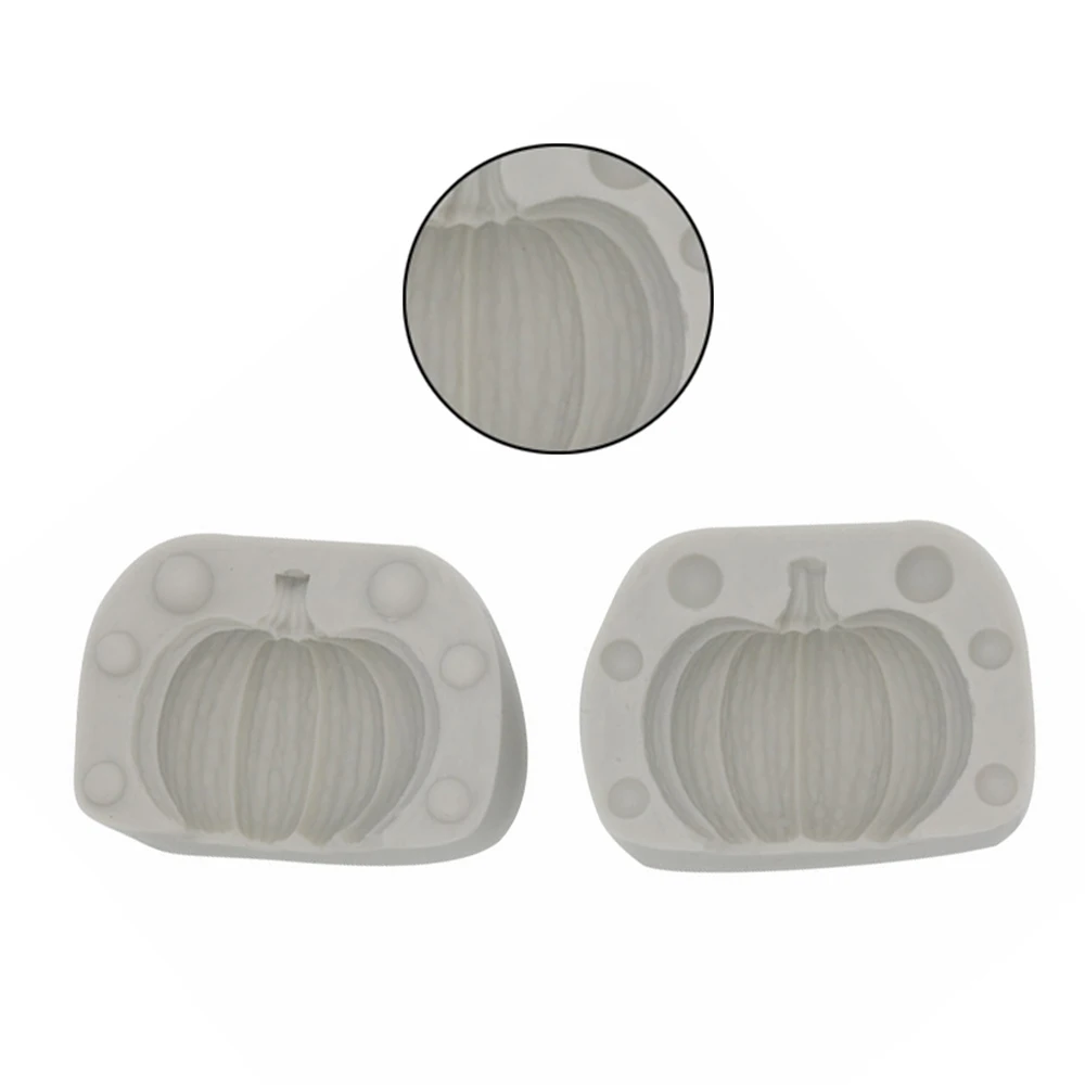 Хэллоуин 3D тыквенный пирог плесень Новое поступление силиконовые формы для