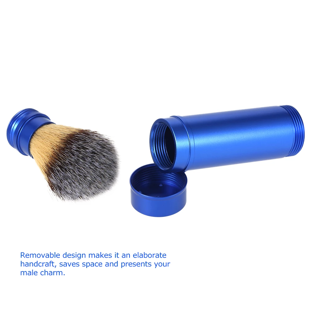 Нейлоновая Щетка для бритья волос съемная щетка чистки бороды портативная