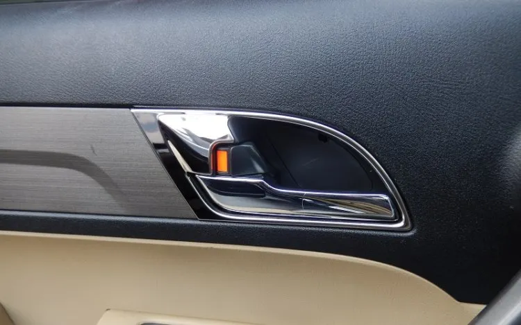 Внутренняя крышка рамы дверной ручки из нержавеющей стали отделка украшение для