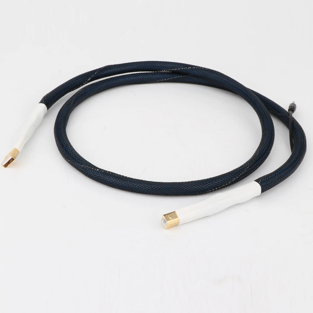Preffair SQ 88B OCC посеребренный 2 0 USB кабель с 3U позолоченным разъемом|silver plated cable|occ