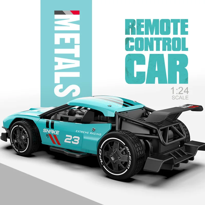 

RC Metal Car 1/24 4WD RC Drift Racing Car 2.4G Off Road Radio Remote Control Vehicle Electronic Remo Hobby Toys