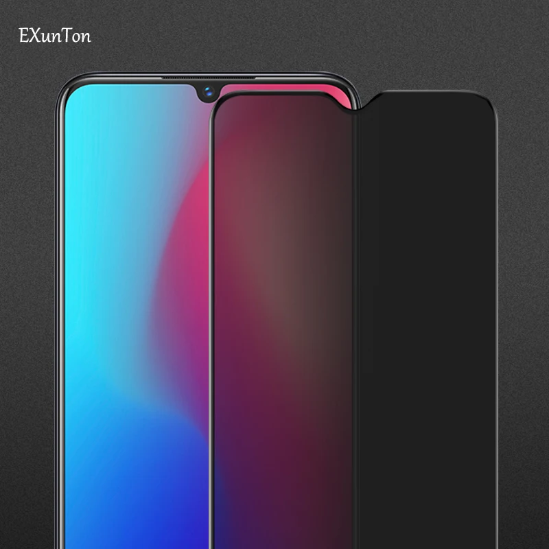 Полное покрытие экрана протектор для Oneplus 6 конфиденциальности закаленное стекло