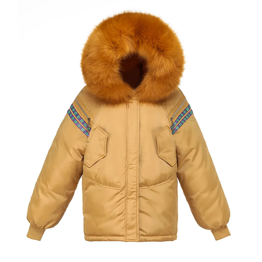 2019 Новое модное пальто женские Зимняя теплая толстая верхняя одежда с капюшоном