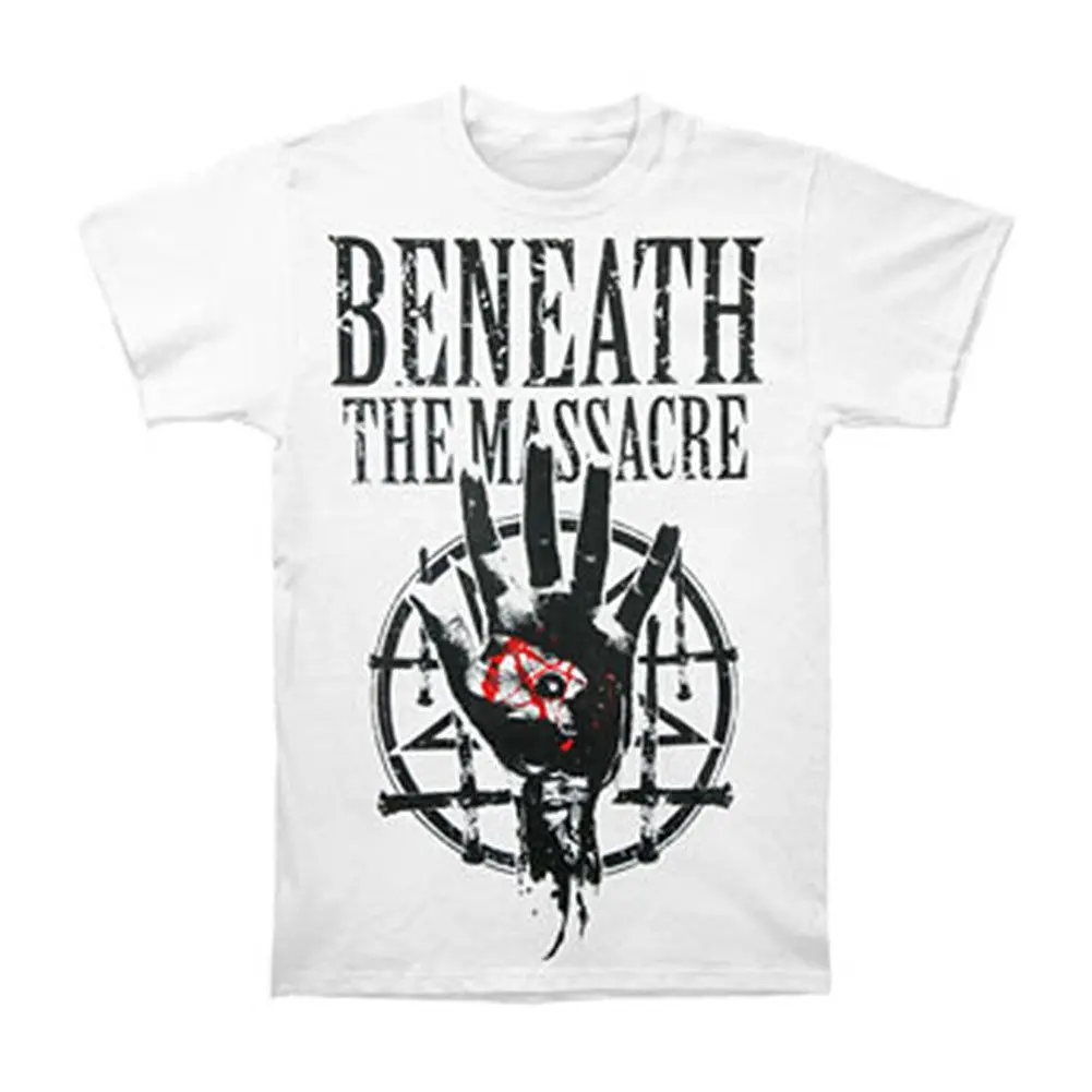 

2021 New Beneath The Massacre Men's Left Hand T-shirt XX-Large White Rockabilia Men Tshirt Summer Women Tees