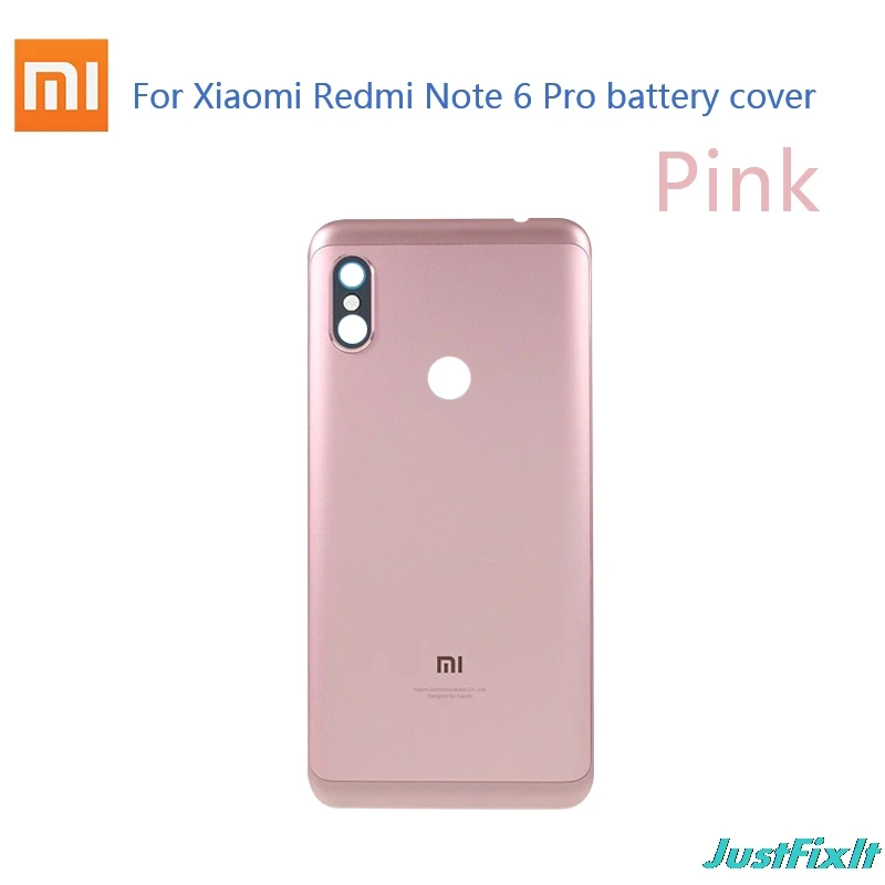 Оригинальный чехол для Xiaomi Redmi Note 6 Pro задняя крышка батарейного отсека запасные