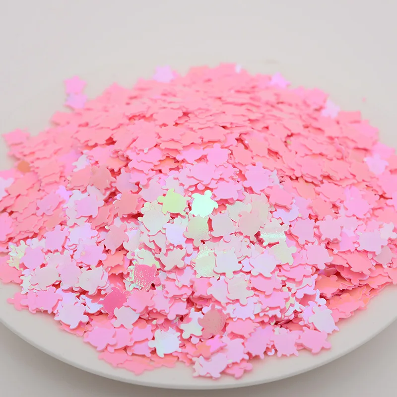 8 мм Цветные морская черепаха блестки DIY слайм материал блесток блестками Lentejuelas