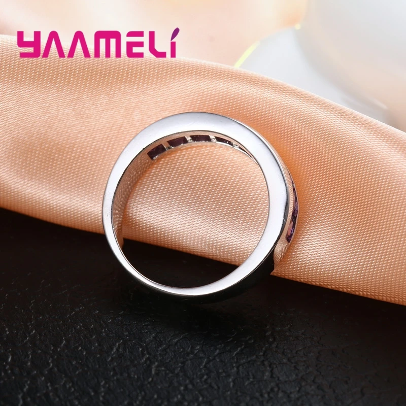 Кольцо из стерлингового серебра 925 пробы Крутое украшение круглой формы в