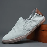 youth new lightweight slip on lazy shoes fashion soft men loafers moccasins high quality men breathable flats driving shoes