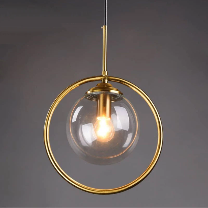 Modern Light Fixture Nordic Living Room Kitchen Pendant Lights Glass Pendant Lamp Pending Lighting Bedside Bedroom Hanging Lamp