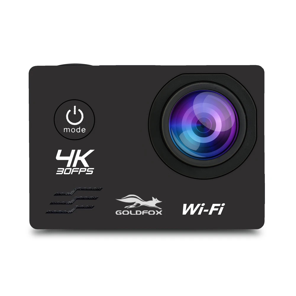Купить 4K HD Wifi Спортивная камера 2,4G с дистанционным управлением 170D наружная Водонепроницаемая камера на шлем видео Go Sport Pro Спортивная камера для да...