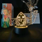 Светодиодный мультяшный светильник Juuzou, персонажи сузуи, 3D USB настольная лампа, аниме ночсветильник для детей, фанаты, подарок на день рождения, Токийский Гуль, управление через приложение