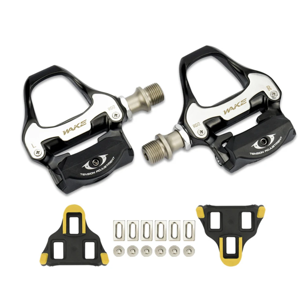 

1 Pair Mountain Bicycle Self-Locking Bearings Pedals with Locking Buckle Anti-Slip MTB Bike Pedal for Bicycles Parts Accessories