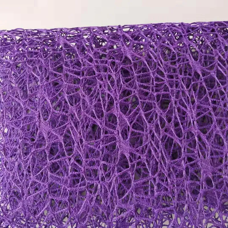 Purple 1 шт. сеть ручной работы Пряжа DIY скрапбук декоративное ремесло бумажная упаковка для свадебной вечеринки орнамент аксессуары оберточная бумага для подарков с цветами поделки бумага - Цвет: Purple