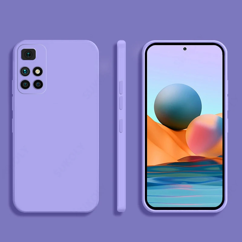 Чехол для Xiaomi Redmi 10 чехол Note 11 Pro силиконовый мягкий 10S 8 9 9t Poco X3 M3 F3 | Мобильные