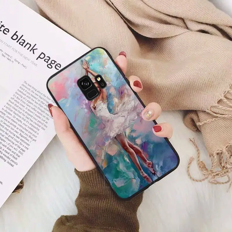 

Ballerina Dance Ballet Girl Shoes Phone Case For Samsung Galaxy S5 S6 S7 S8 S9 S10 S10e S20 edge plus lite