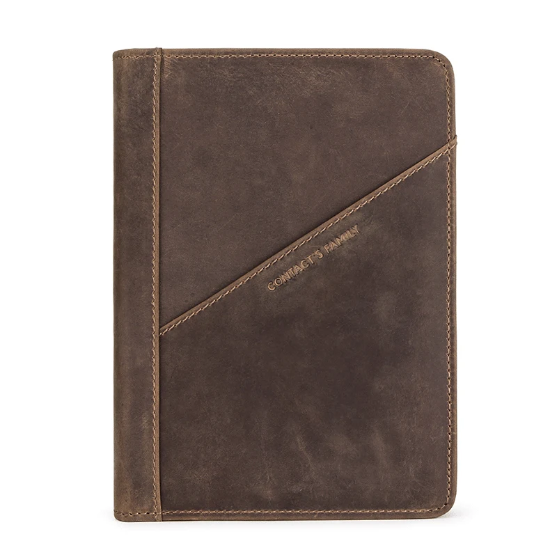 Папка органайзер из натуральной кожи сумка для планшета на молнии деловой