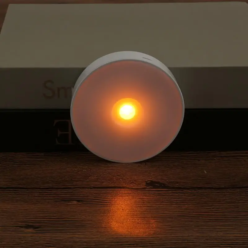 

LED Night Light Motion Sensor USB Rechargeable Bedroom Wall Lamp Stairs Energysaving Intelligent Body Induction Night Light