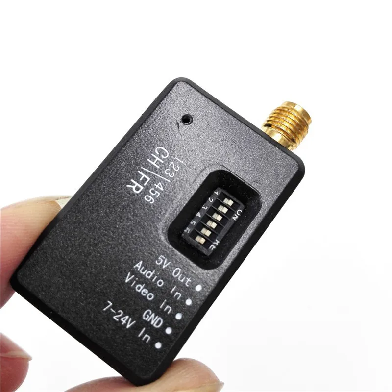 5 8G 600mw 32CH FPV беспроводной излучатель TS586 передатчик Mini AV с металлическим чехлом