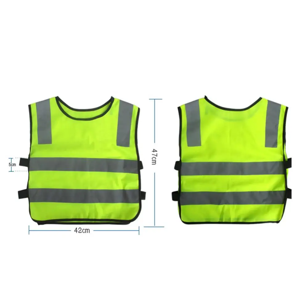 

Kids Safety Vest High Visability Jacket for School Children Sanitation Worker